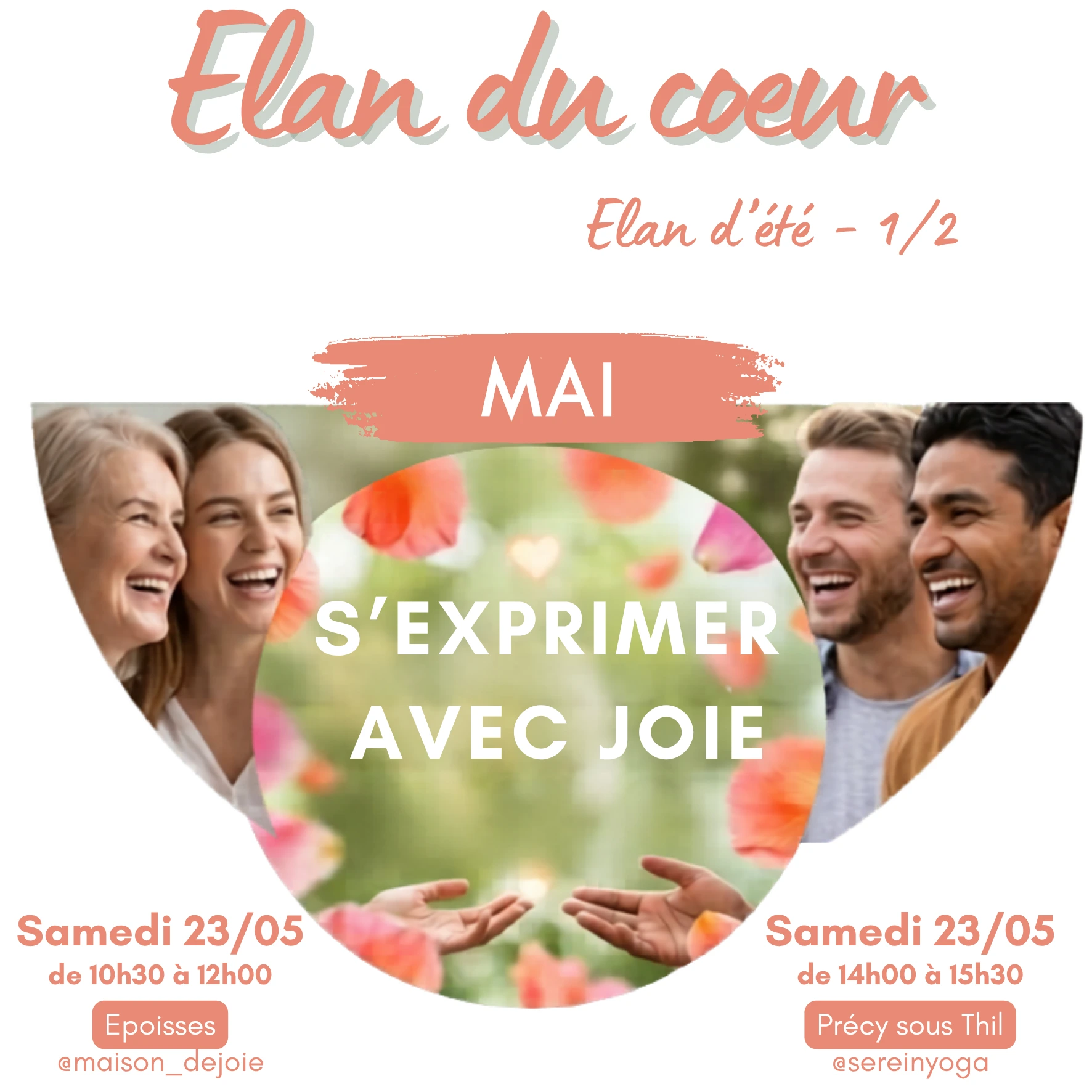 Atelier Mai 2026 Elan de coeur